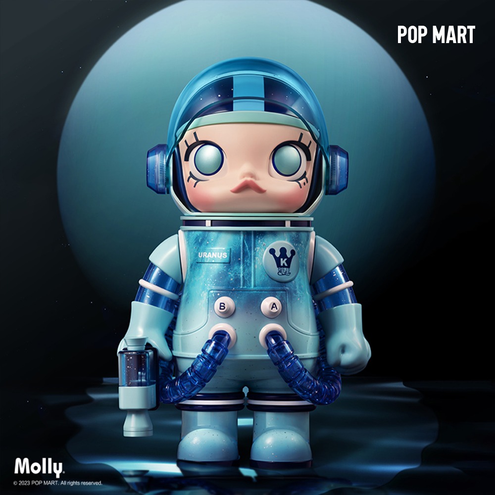 POP MART KOREA, MEGA SPACE MOLLY 400% Planet Series - 메가 스페이스 몰리 플래닛 400% 시리즈 (랜덤)
