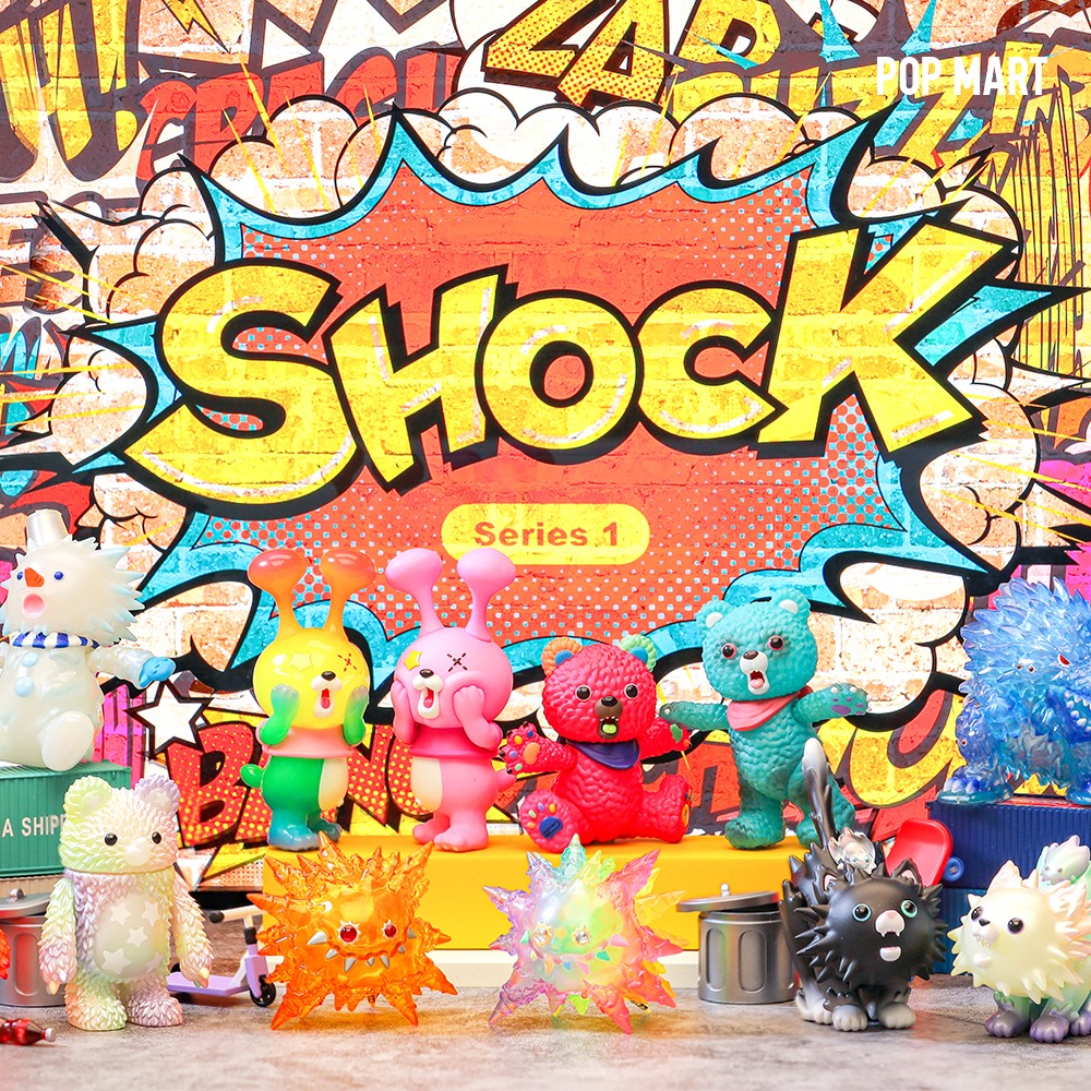POP MART KOREA, Instinc Toy Shock  - 인스팅 토이 쇼크 시리즈 (박스)