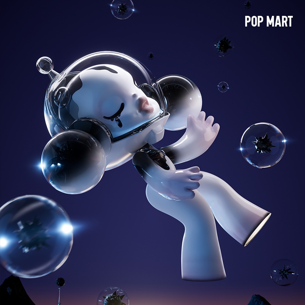 POP MART KOREA, MEGA α SKULLPANDA 1000% BETWEEN LIGHT AND DARK - 메가 알파 스컬판다 빛과 어둠 1000%