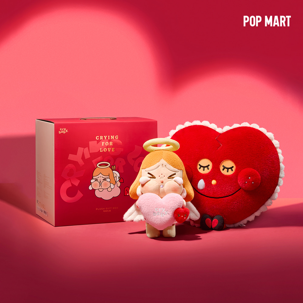 POP MART KOREA, 크라이베이비 사랑의 눈물 에볼루션 카지노 사이트 플러시 기프트 박스