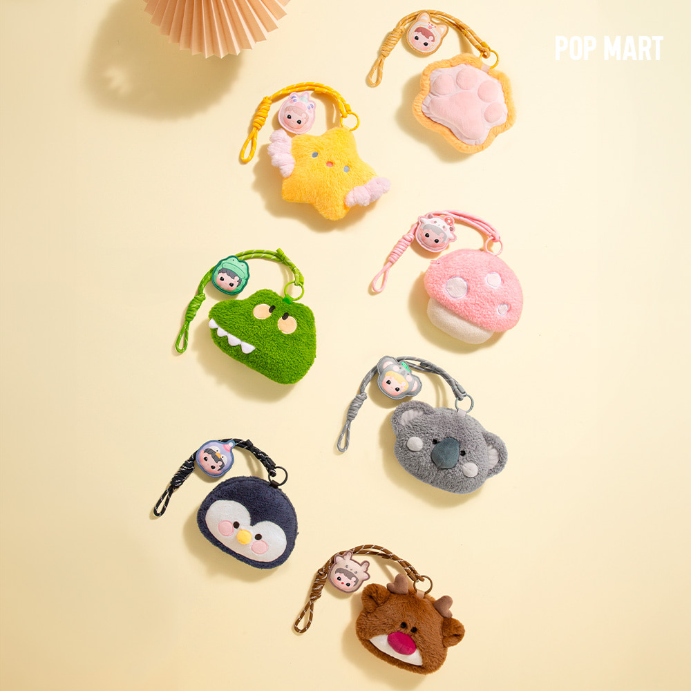 POP MART KOREA, 바카라 디시 동물들과 함께 시리즈 플러시 백