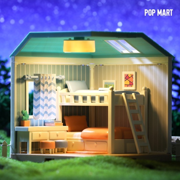 POP MART KOREA, Sweet House Roof Set - 스위트 하우스 루프 세트