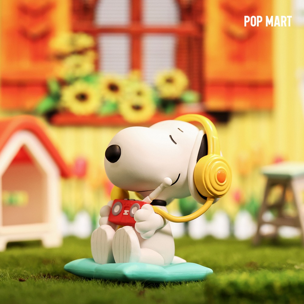 POP MART KOREA, Snoopy Chill at Home - 스누피 집에서 놀자 시리즈 (랜덤)