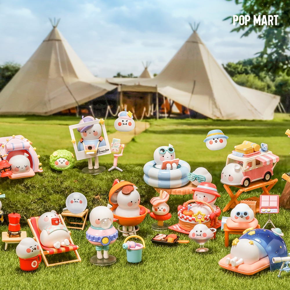 POP MART KOREA, BOBO and COCO Go Camping - 보보앤코코 캠핑 시리즈 (박스)