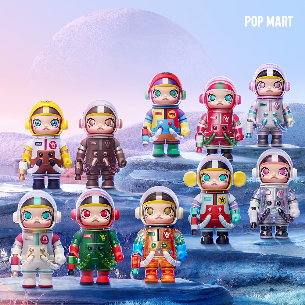 POP MART KOREA, MEGA SPACE MOLLY 100% Series1 - 메가 스페이스 몰리 100% 시리즈 (박스)