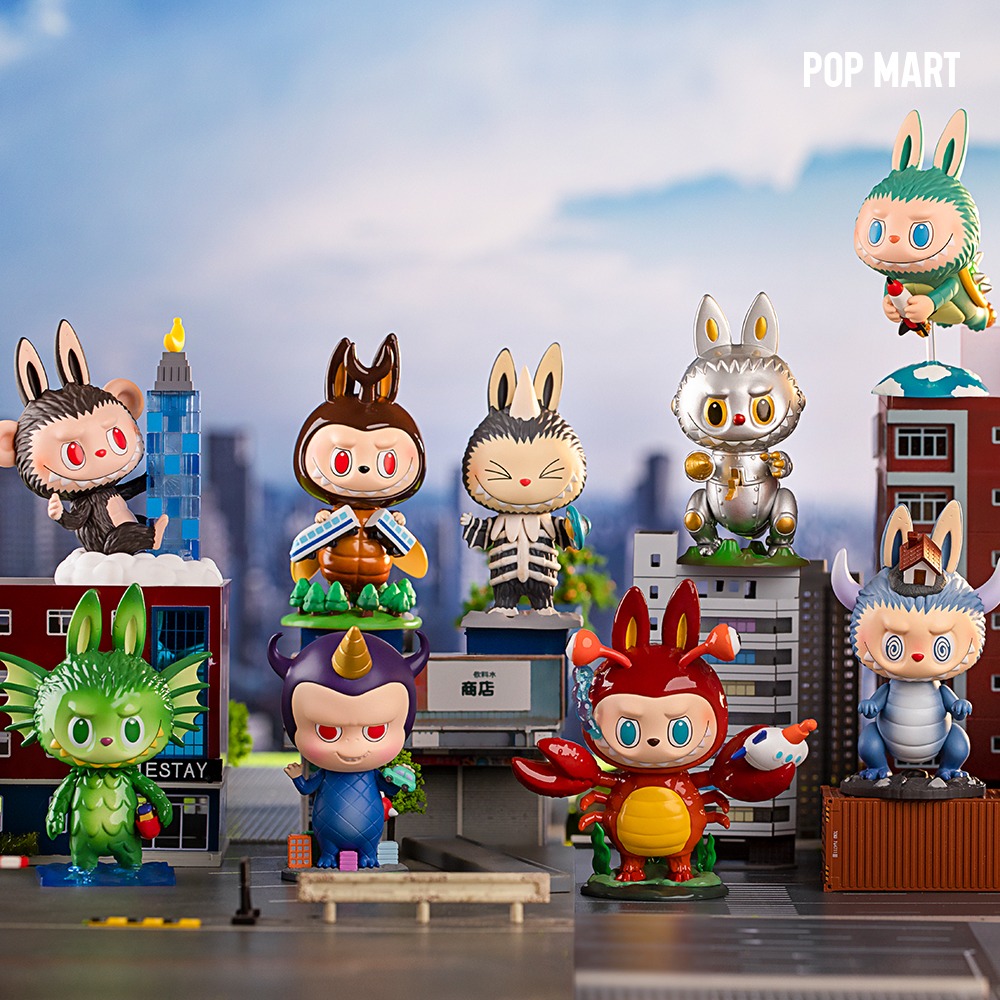 POP MART KOREA, The Monsters Kaiju Series - 라부부 괴수 시리즈 (박스)