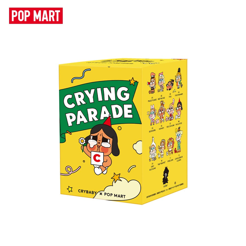POP MART KOREA, Crybaby Crying Parade - 크라이베이비 크라잉 퍼레이드 시리즈 (랜덤)
