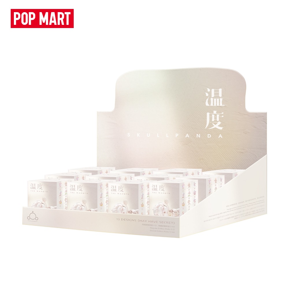 POP MART KOREA, Skullpanda WARMTH - 스컬판다 온도 시리즈 (박스)