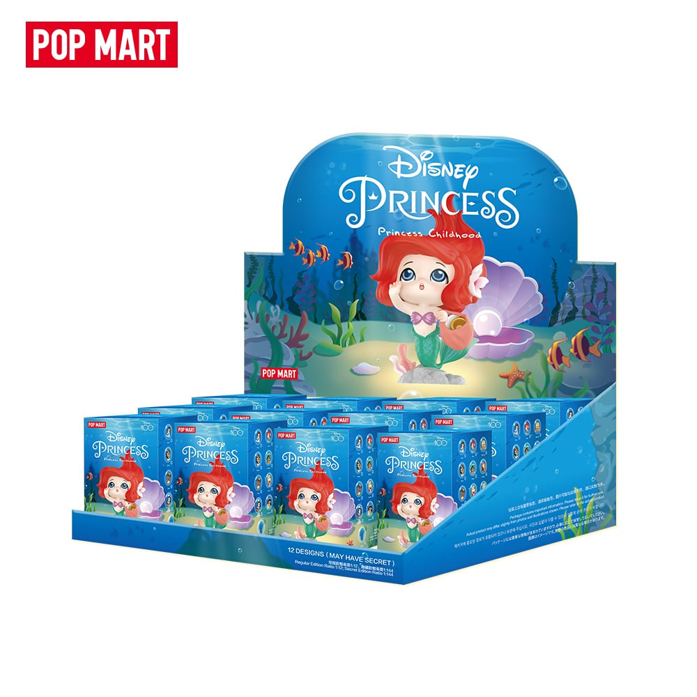 POP MART KOREA, Disney 100th anniversary Princess Childhood Series - 디즈니 100주년 프린세스 어린시절 시리즈 (박스)