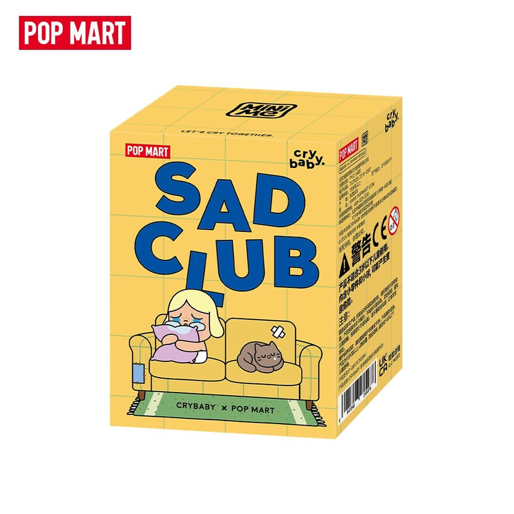 POP MART KOREA, CRYBABY Sad Club Series Scene Sets - 크라이베이비 새드 클럽 시리즈 (랜덤)