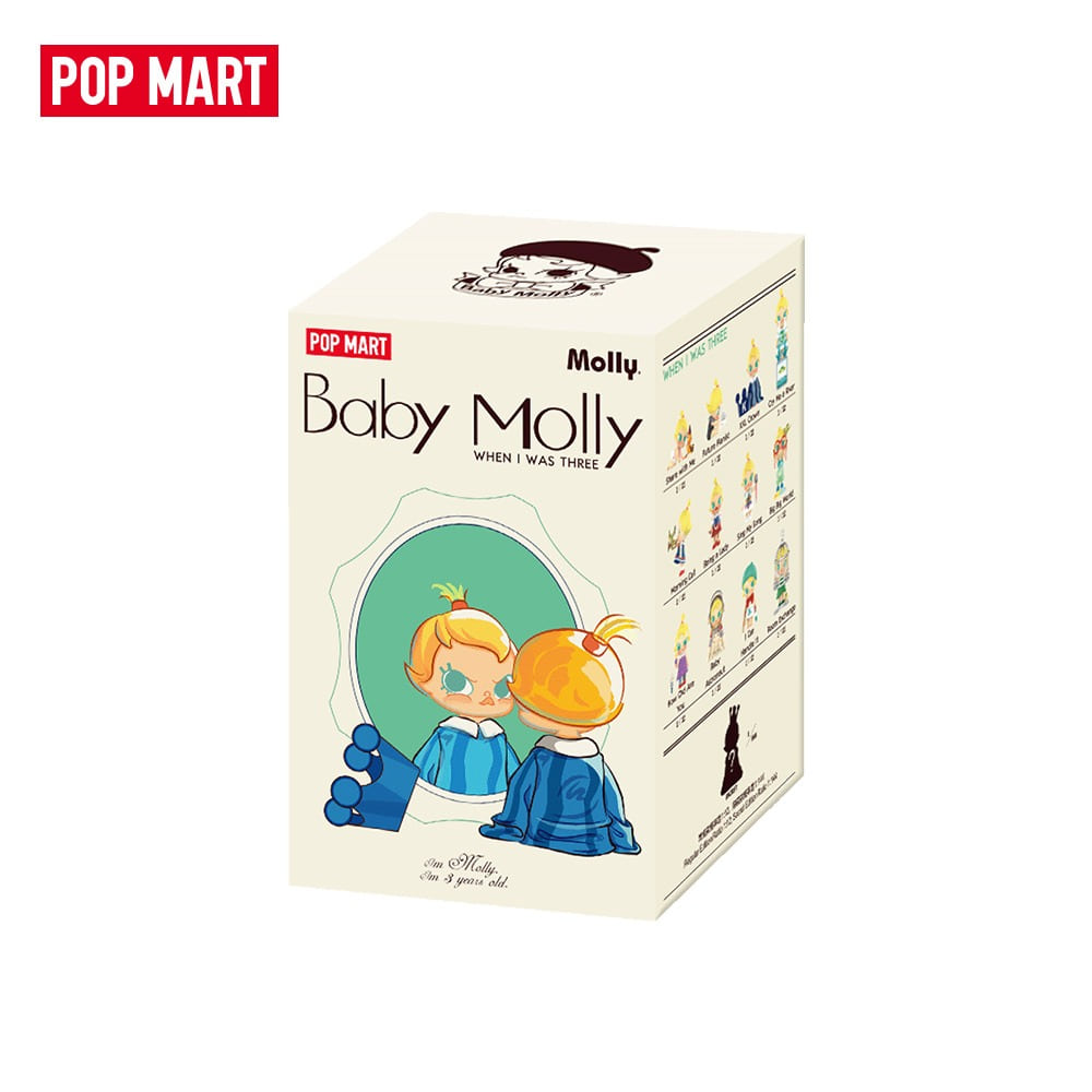 POP MART KOREA, MOLLY 베이비 몰리 두 살과 네 살 사이 시리즈 (랜덤)