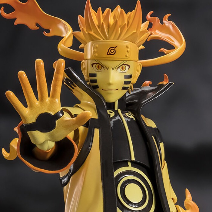 [24년3월 발매] 반다이 S.H.Figuarts NARUTO 나루토 질풍전 우츠마키 나루토 쿠라마 링크 모드 마음을 잇는 희망의 힘 -(혼웹한정)