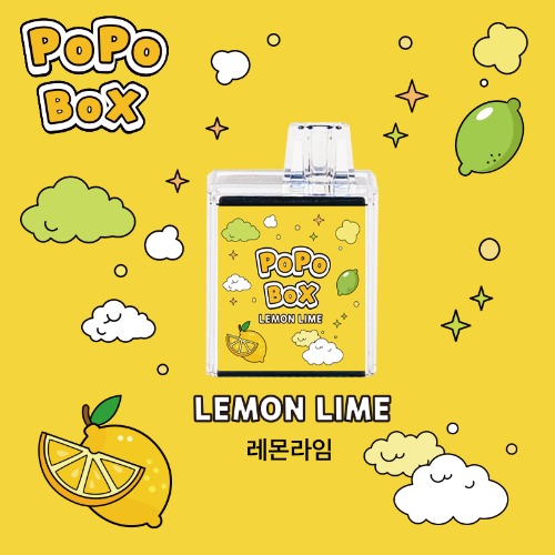 저농도 POPO BOX 팟 [ 레몬 라임  ]