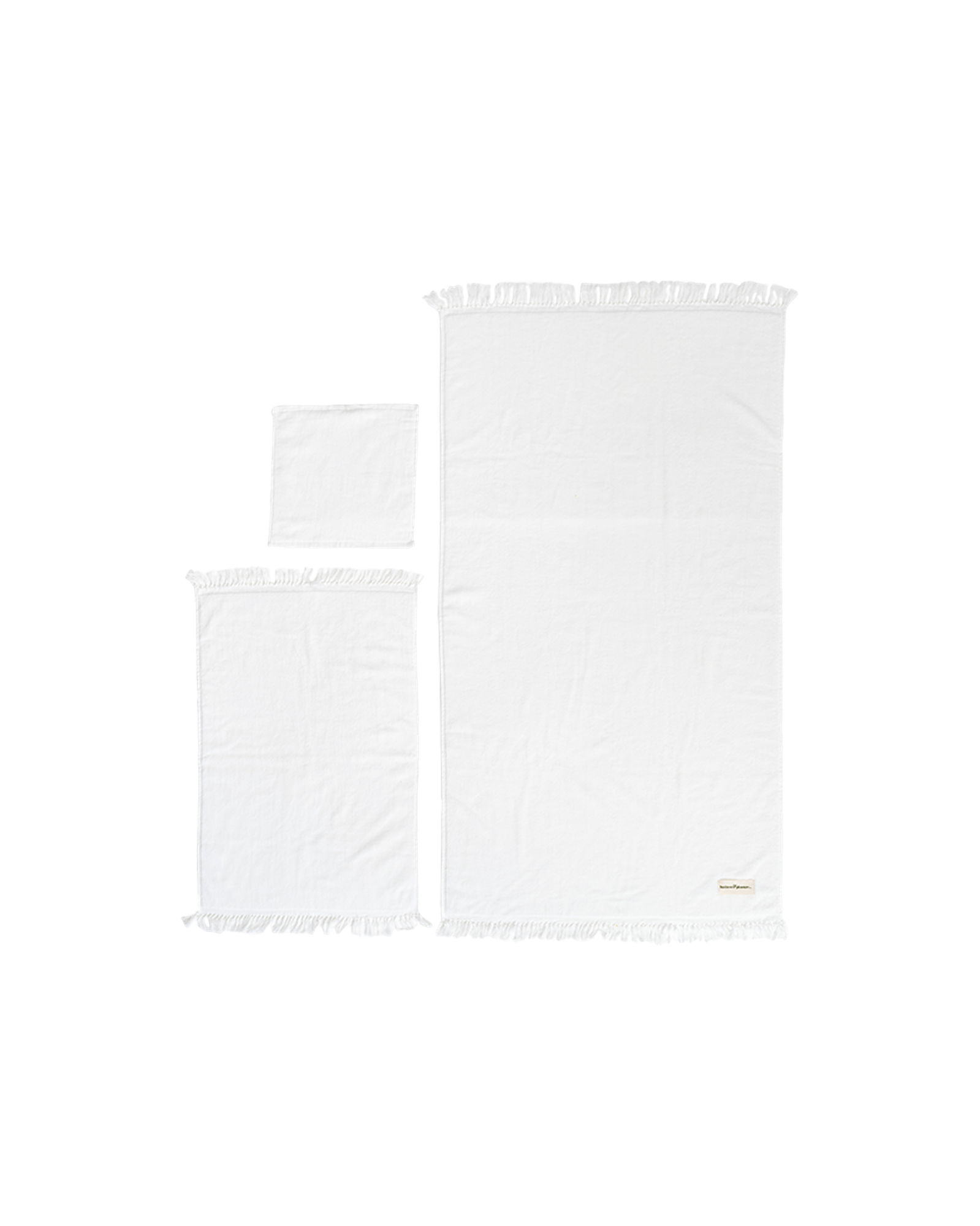 Bath Towel Set - Antique White