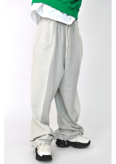 street wide banding pants(3color)