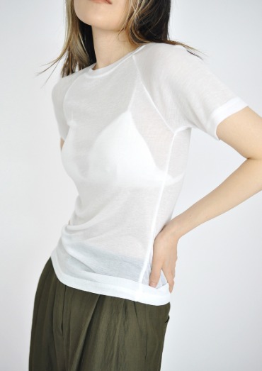 raglan tencel T(3color)