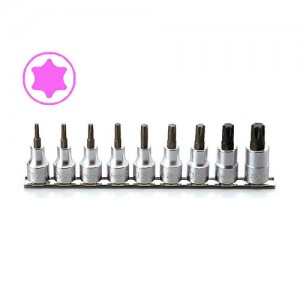 1/2&quot; 별 비트소켓 레일세트 (9PCS) RS4025/9-L60