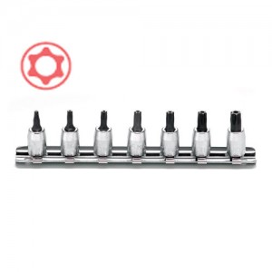 1/4&quot; 홀 별 비트소켓 레일세트(7PCS) RS2025/7-HOLE