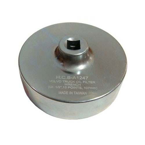 볼보트럭오일휠타컵렌치1/2 인치15각107mm A1247