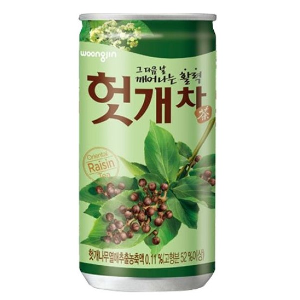 웅진헛개차캔 180ml