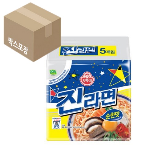 오뚜기진라면멀티120g 순한맛 5ea