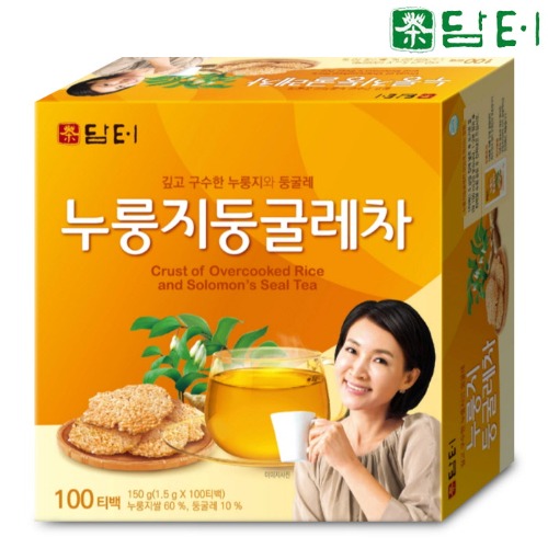 담터 누룽지 둥굴레차 100T