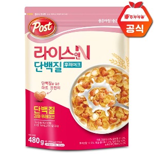 포스트 라이스앤 단백질 후레이크 480g