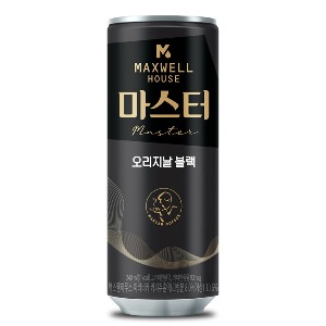 맥스웰하우스 마스터 오리지날 블랙 캔커피 240ml 30캔