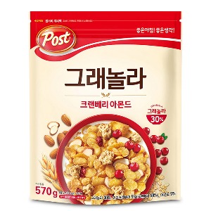 포스트 그래놀라 크랜베리 아몬드 대용량 570g