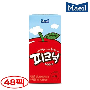 매일 피크닉 사과 200ml 48팩