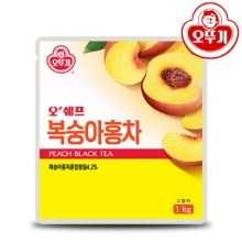 오뚜기 오쉐프 복숭아홍차 1kg/자판기용