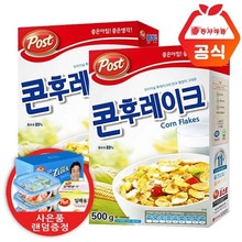 포스트 콘후레이크 500gx2개 총1000g+사은품