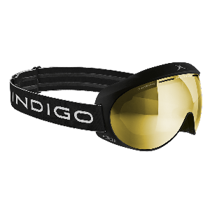 INDIGO VOGGLE  MIRROR GOLD BLACK