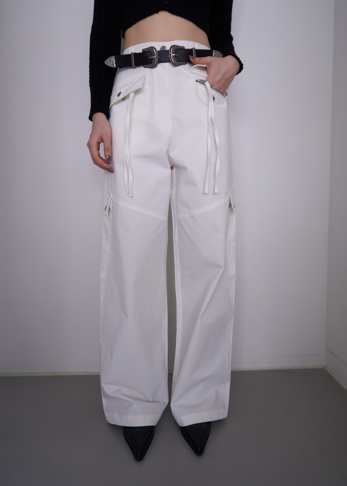 Strap Pocket Cargo Pants (2c)