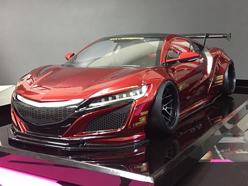 SF 003 SFIDA 1 10 LB Works NSX Clear Body Kit For Tamiya NSX Body