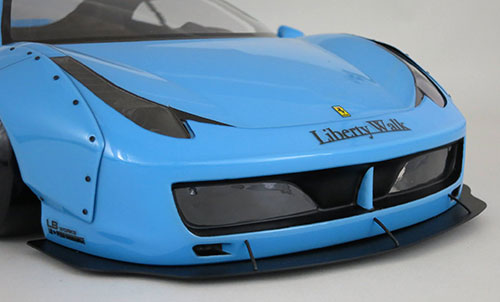SFIDA RC LB★WORKS 458 BODY KIT 新品未使用 TAMIYA 1/10 SFIDA LB WORKS FERRARI 458 BODY KIT (OPB) - YouTube