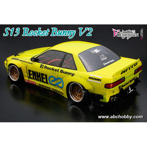 ABCホビー シルエイティ ロケバニVer. RCカー用ボディ 1/10 ABCホビー シルエイティ ロケバニVer. RCカー用ボディ 1/10