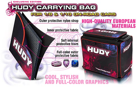 199120] HUDY 1/10 & 1/8 CARRYING BAG + TOOL BAG - EXCLUSIVE EDITION (후디  1/10 & 1/8 캐링백) - 알씨카프로