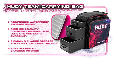 199100] HUDY 1/10 TOURING CARRYING BAG V3 - EXCLUSIVE EDITION (후디 1/10 캐링백)  - 알씨카프로