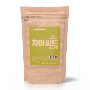 리얼리프 블랙 치아씨드 500g, 1kg  (멕시코산) - 포만감 UP