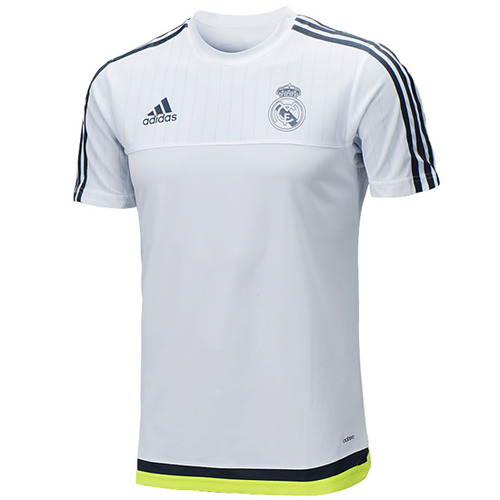 15-16 Real Madrid (RCM) Training Jersey (White) - adizero