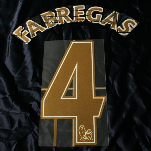 [Order]07-09 Premier League Gold Color Printing (For Arsenal)