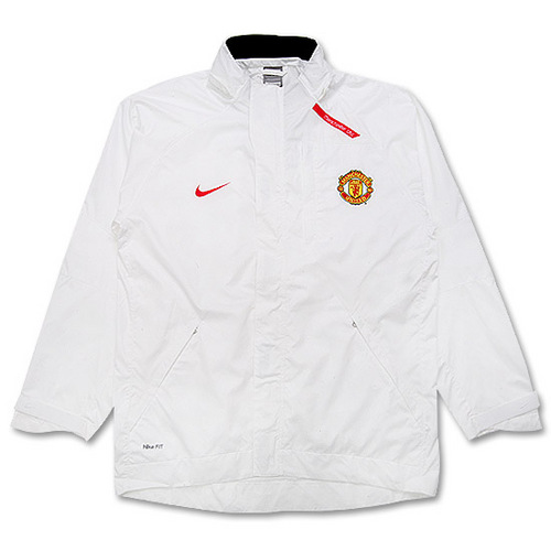 07-08 Manchester United Rain Jacket(White)