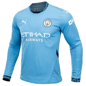 24-25 Manchester City Home Jersey L/S (77507601)