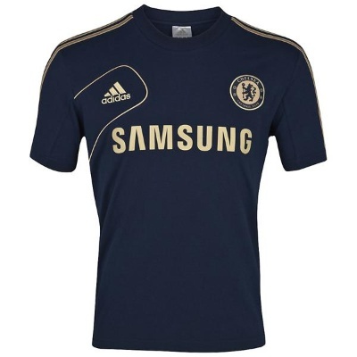 [Order]12-13 Chelsea(CFC) Training Shirt - Collegiate Navy/Light Football Gold