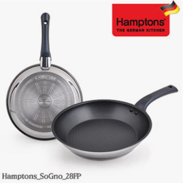 [새상품] [미개봉] Hamptons 독일햄튼 소노 스텐 인덕션 후라이팬 28CM (HTS-28F)