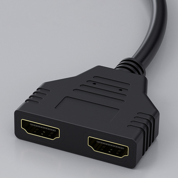 [리퍼브] 2 in 1 HDMI / 블랙