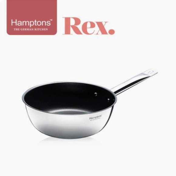 [새상품] [미개봉] Hamptons 독일햄튼 렉스 스텐 인덕션 코팅 세프팬24CM(HTRF-24W)