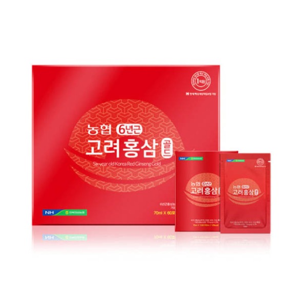 [새상품] [미개봉] 전북인삼농협 고려홍삼 70ml x 60포