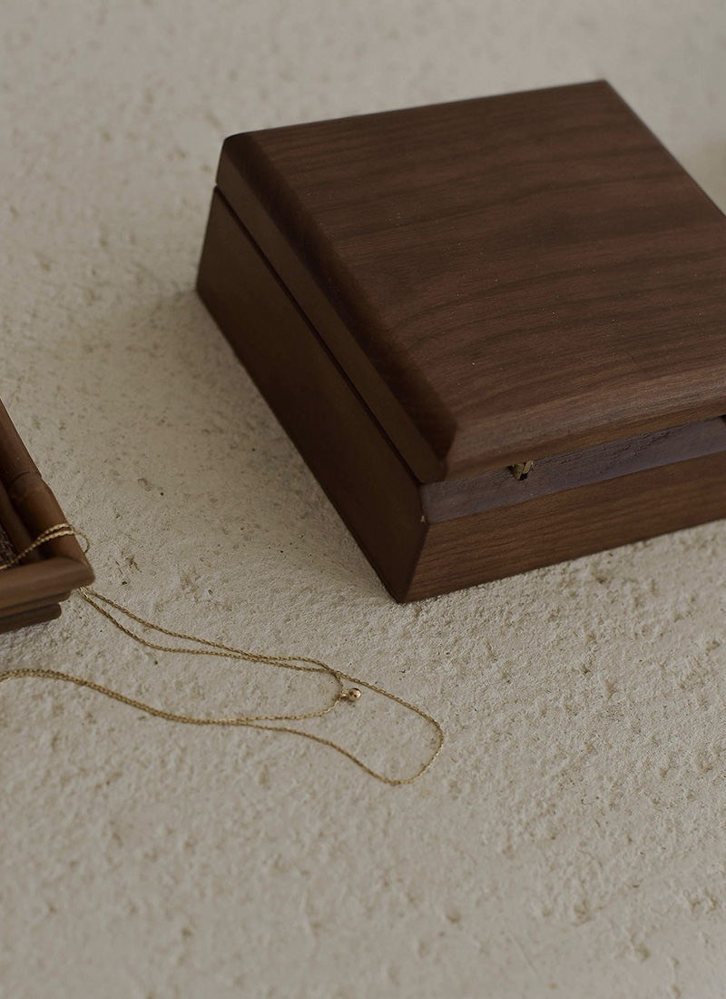 WOOD MINI JEWELY BOX